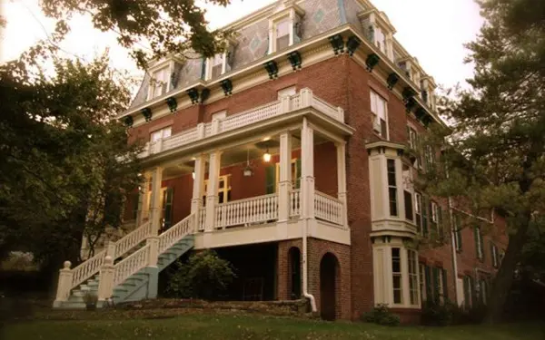 Das Äußere des Filz-Gutshauses