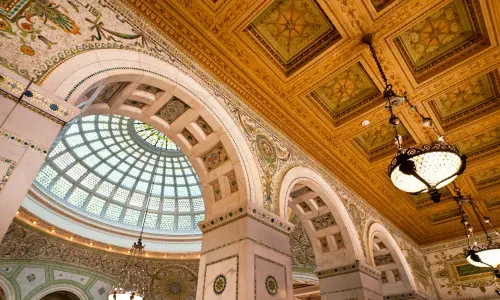 Innenraum eines Gebäudes 