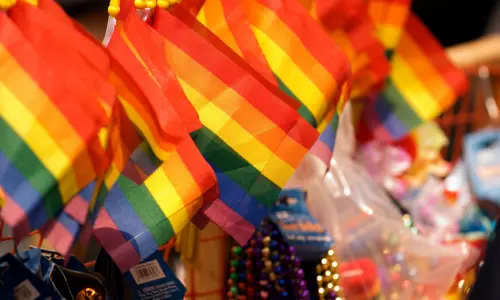 Pride-Regenbogenflaggen