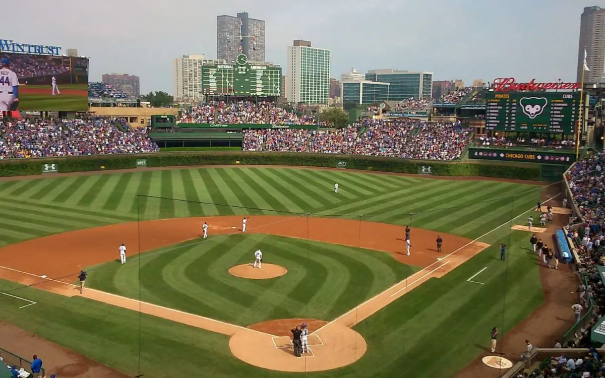 Chicago Cubs im Wrigley Field