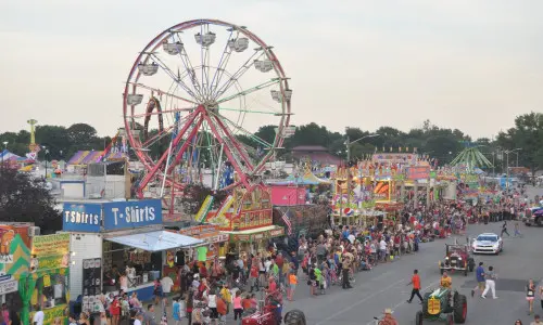 Riesenrad auf der State Fair