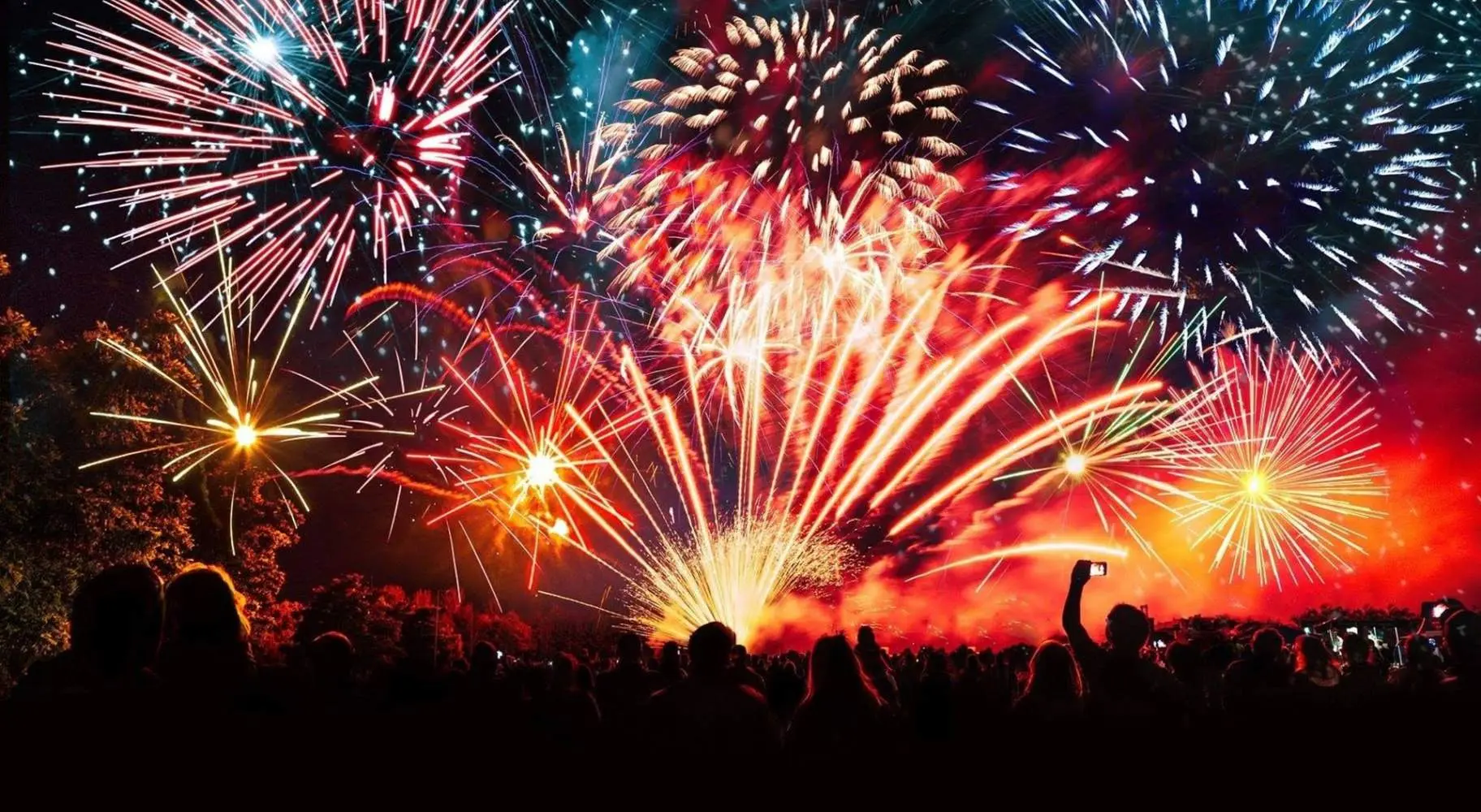 Feuerwerk 4. Juli