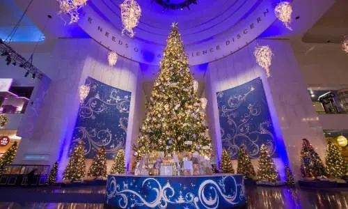 Weihnachtsbaum des Museums für Wissenschaft und Industrie