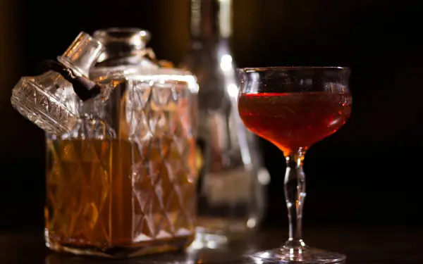 Foto von einem Getränk im Berkshire Room.