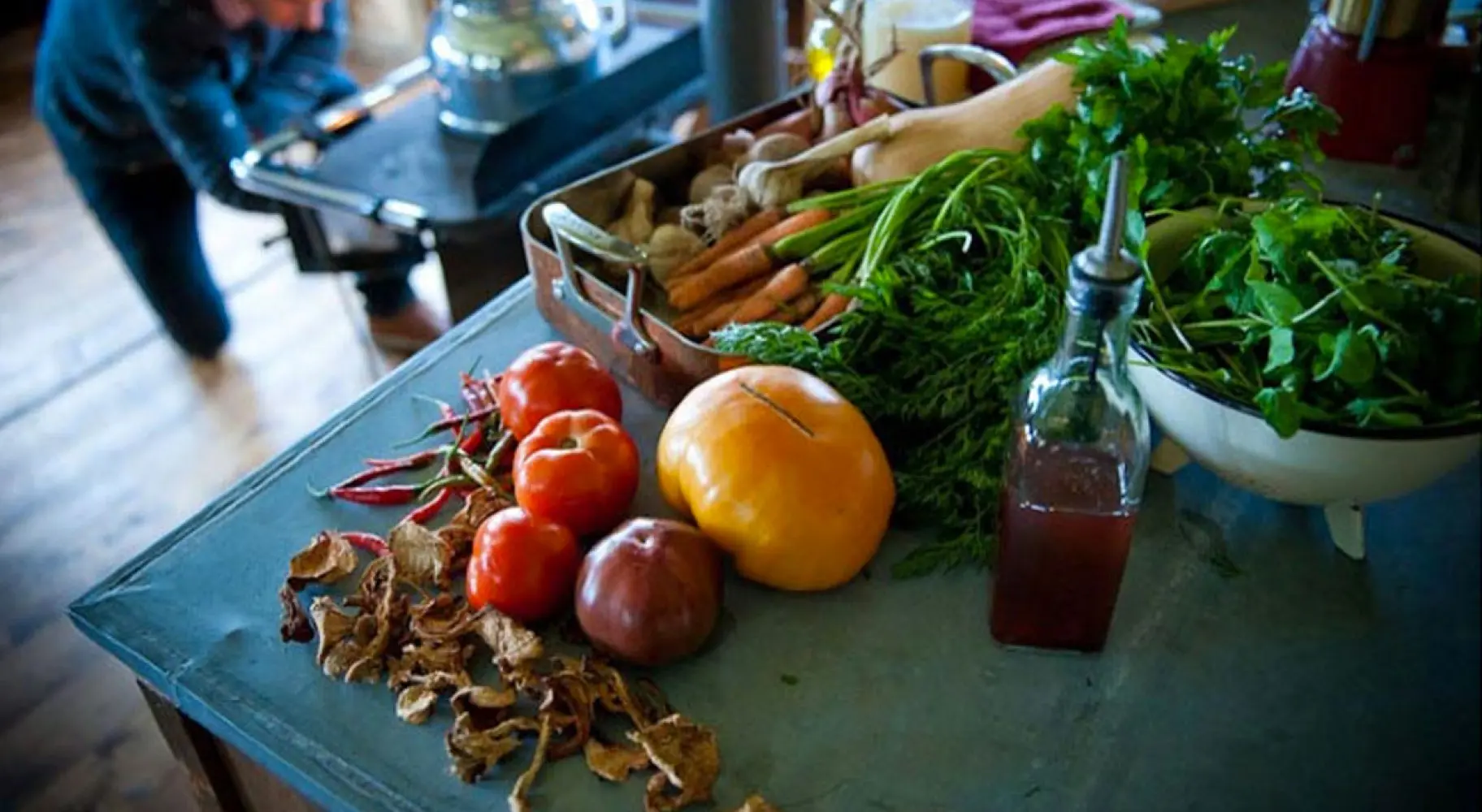 Gemüse auf einem Tisch