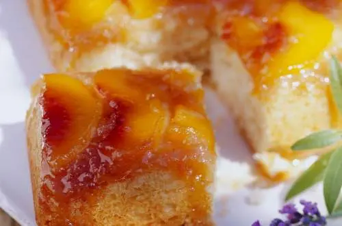 Pfirsichkuchen