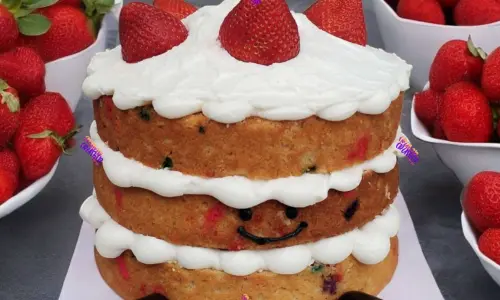 Teller mit Backwaren