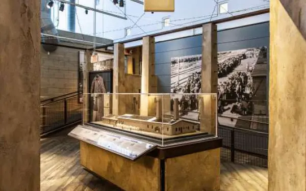 Lagermodell des Holocaust-Museums
