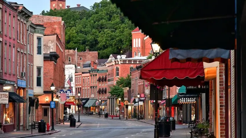 Hauptstraße in Galena