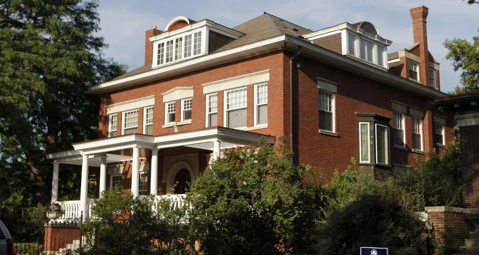 Außenansicht des Obama-Hauses im Hyde Park