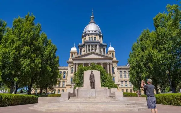 Gebäude des State Capitol in Springfield