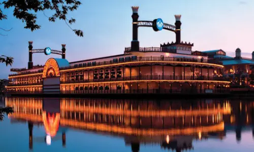 Ein Kasino am Wasser