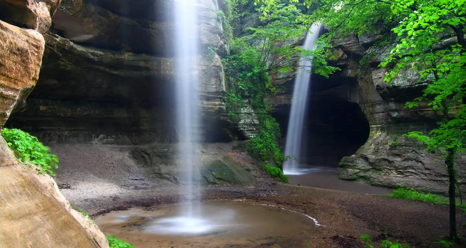Ein Wasserfall