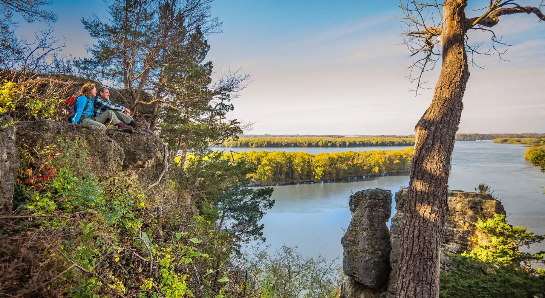 Mississippi Palisades Paar