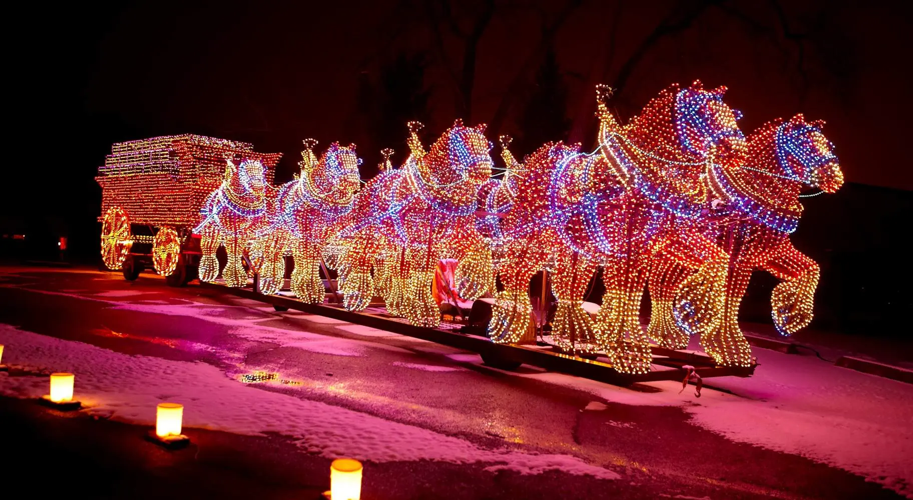 Lichterketten für Weihnachten