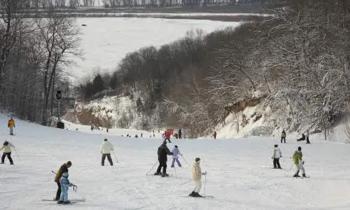 Volksskifahren am Chestnut Mountain