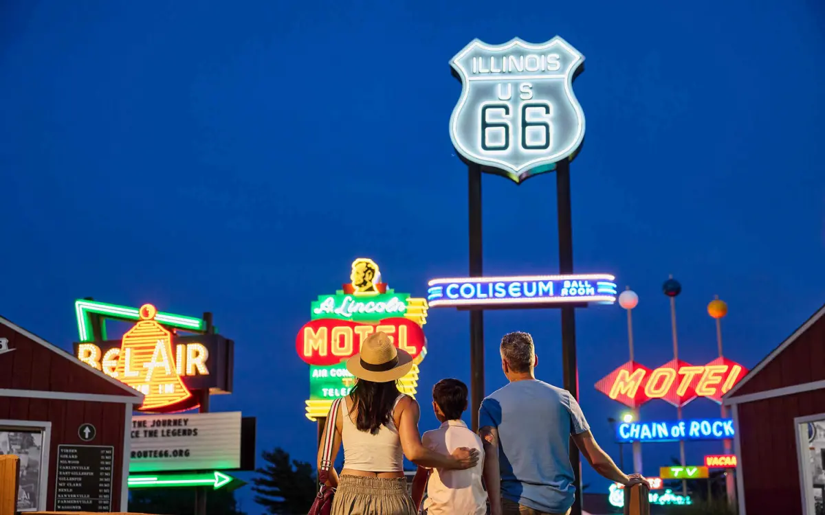 16 Illinois Route 66 erleben